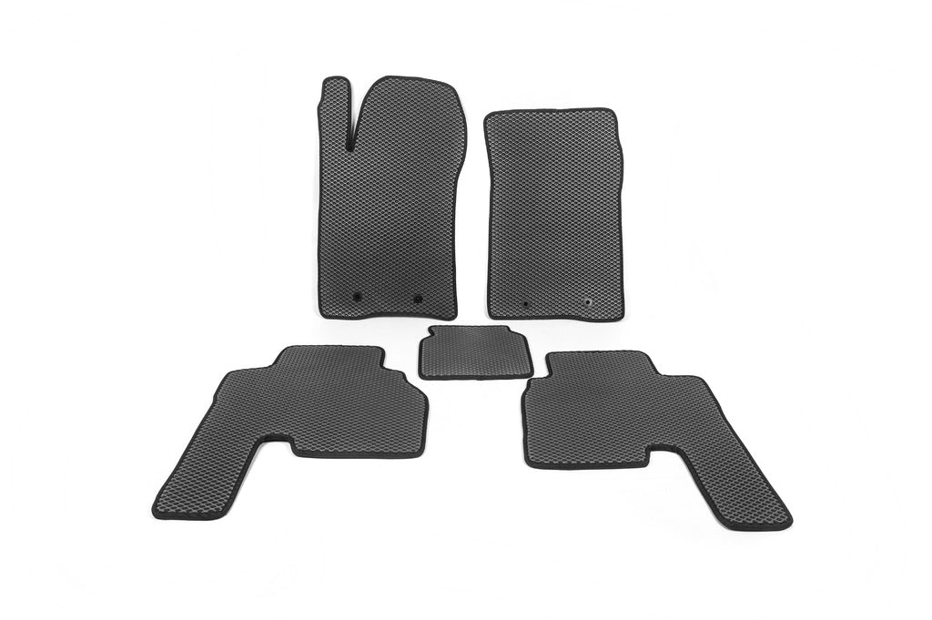 EVA Floor Mats (2005-2011, Black) for SsangYong Action 2005-2018 - image 1