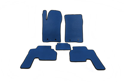 EVA Floor Mats (2005-2011, Blue) for SsangYong Action 2005-2018 - image 1