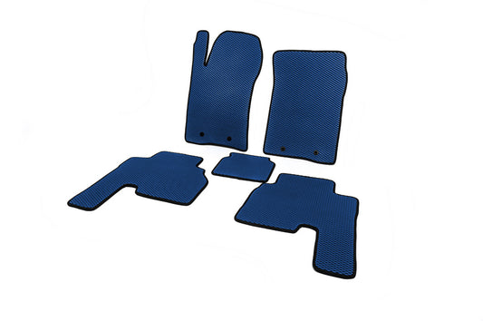 EVA Floor Mats (2005-2011, Blue) for SsangYong Action 2005-2018 - image 2