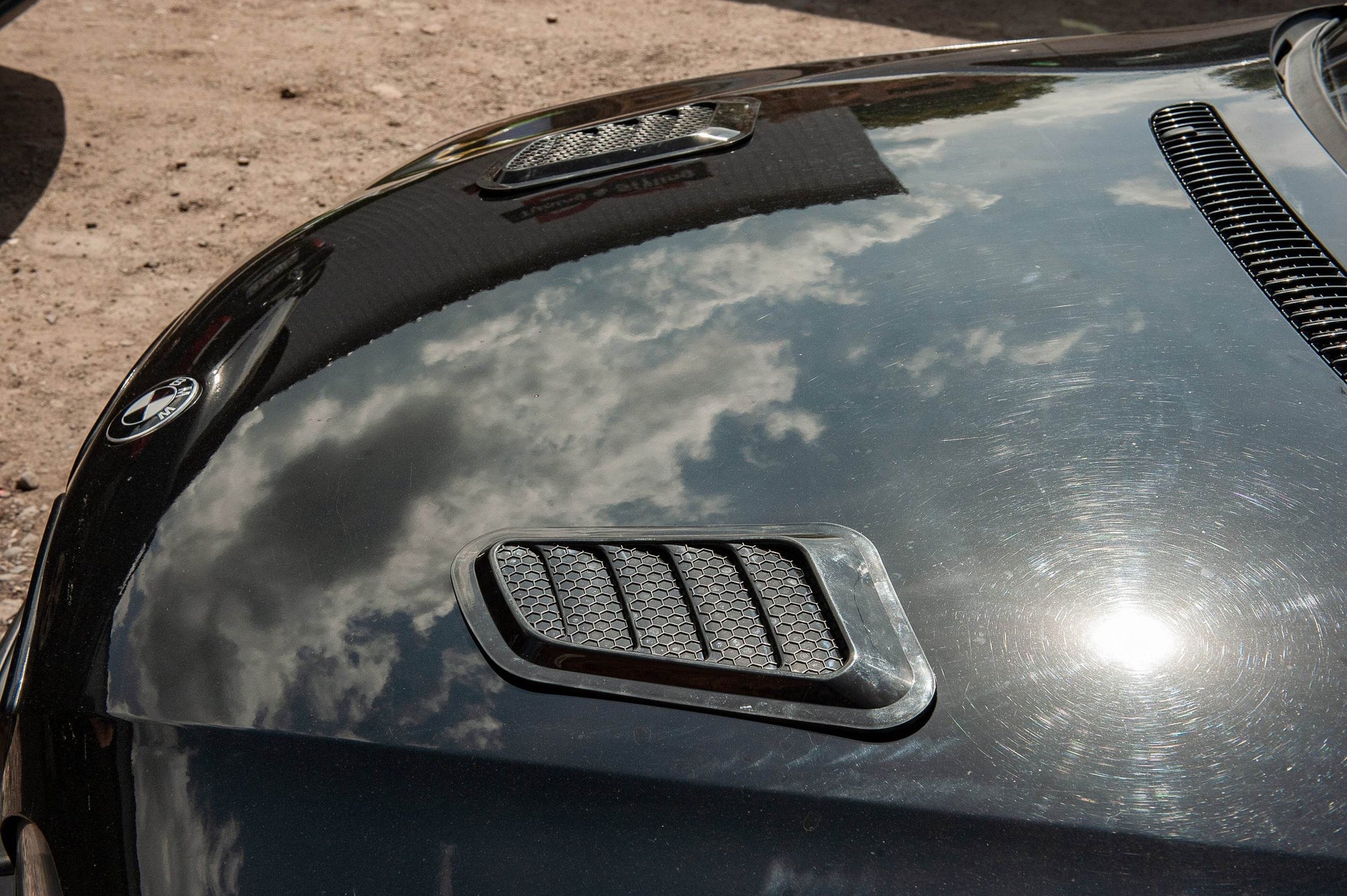 Cover on the hood type-B (2 pcs., ABS) - Reelken Auto