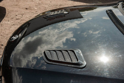 Cover on the hood type-B (2 pcs., ABS) - Reelken Auto