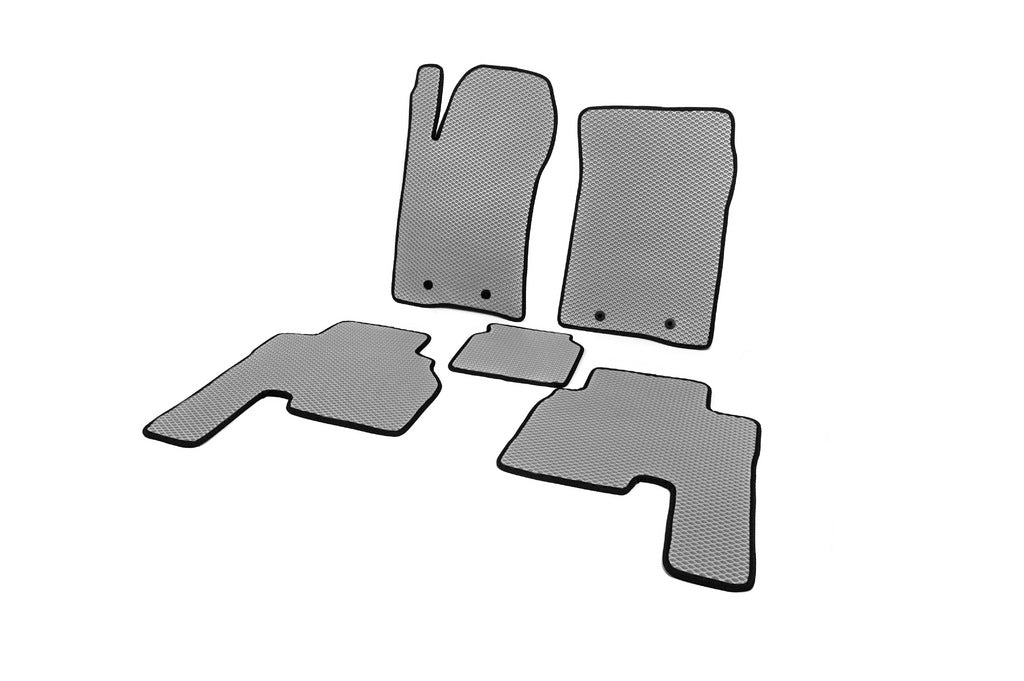 EVA Floor Mats (2005-2011, Gray) for SsangYong Action 2005-2018 - image 2