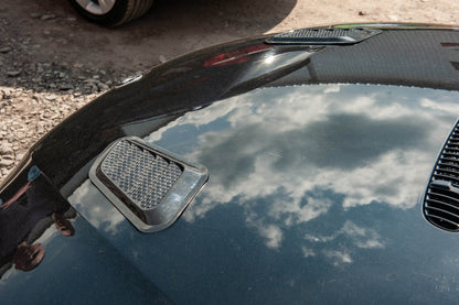 Cover on the hood type-B (2 pcs., ABS) - Reelken Auto