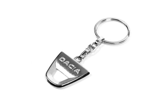 Metal keyring with Dacia logo for Dacia - Reelken Auto