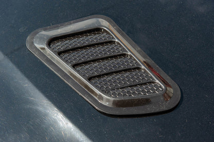 Cover on the hood type-B (2 pcs., ABS) - Reelken Auto