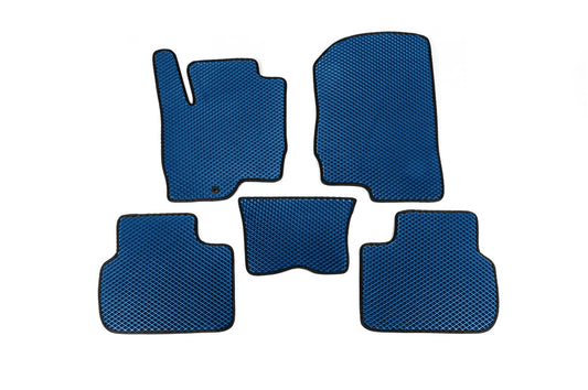 EVA Floor Mats (Blue) for Mitsubishi Colt 2004-2012 - image 1