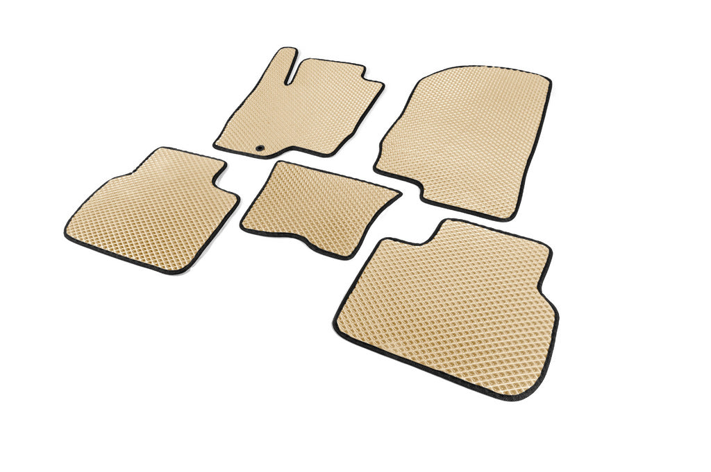 EVA Floor Mats (Beige) for Mitsubishi Colt 2004-2012 - image 2