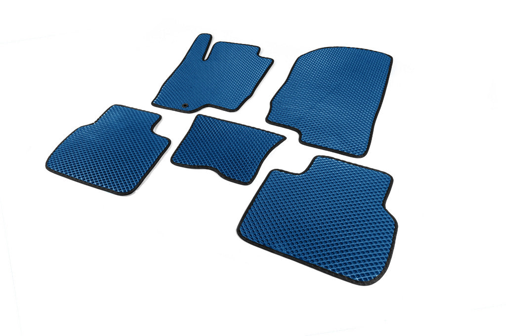 EVA Floor Mats (Blue) for Mitsubishi Colt 2004-2012 - image 2