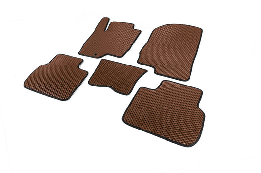 EVA Floor Mats (Brown) for Mitsubishi Colt 2004-2012 - image 2