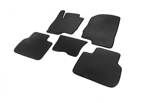 EVA Floor Mats (Black) for Mitsubishi Colt 2004-2012 - image 2