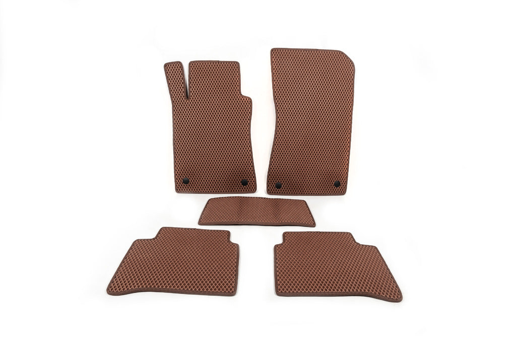 EVA Floor Mats (brick red) for Mercedes E-сlass W211 2002-2009 - image 2