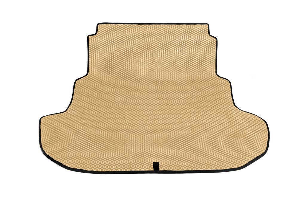 Trunk mat (EVA, Beige) Sedan for Mercedes E-class W211 2002-2009 - Reelken Auto
