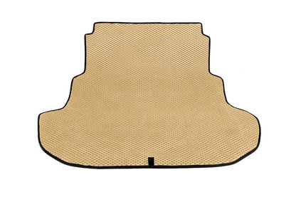 Trunk mat (EVA, Beige) Sedan for Mercedes E-class W211 2002-2009 - Reelken Auto
