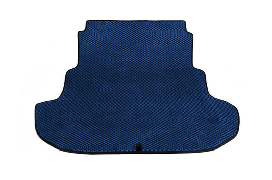 Trunk mat (EVA, Blue) Sedan for Mercedes E-class W211 2002-2009 - Reelken Auto