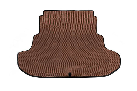 Trunk mat (EVA, Brown) Sedan for Mercedes E-class W211 2002-2009 - Reelken Auto