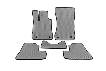 EVA Floor Mats (Short, Gray) for Mercedes S-сlass W221 2005-2013 - image 1