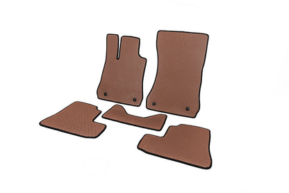 EVA Floor Mats (Long, Brown) for Mercedes S-сlass W221 2005-2013 - image 2