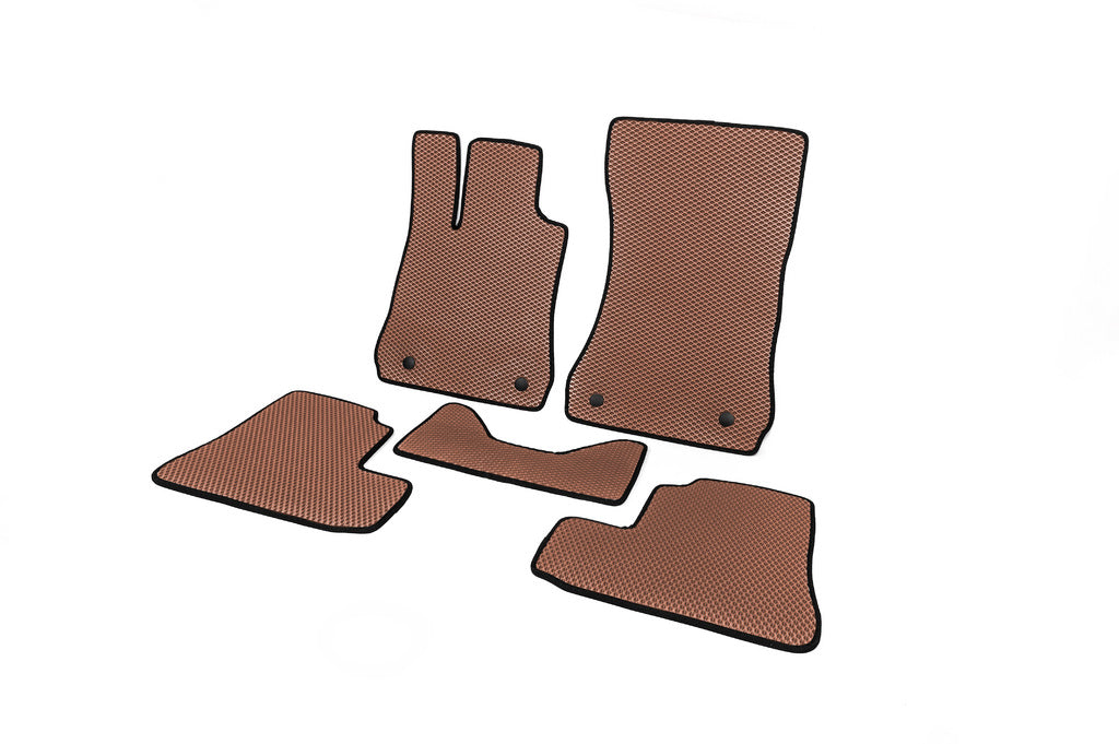 EVA Floor Mats (Long, Brown) for Mercedes S-сlass W221 2005-2013 - image 2