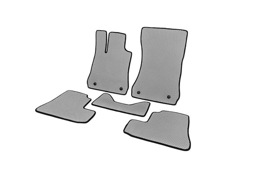 EVA Floor Mats (Short, Gray) for Mercedes S-сlass W221 2005-2013 - image 2
