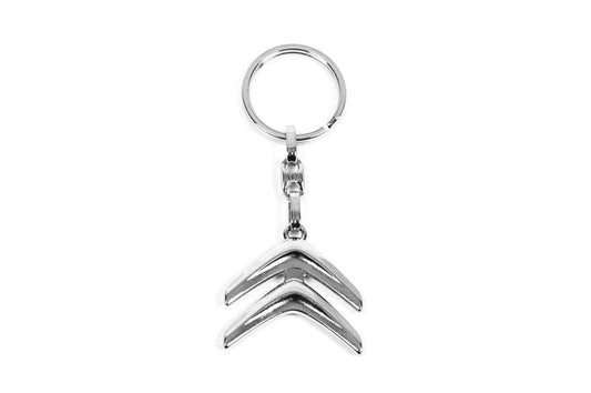 Metal keychain with Citroen logo for Citroen - Reelken Auto