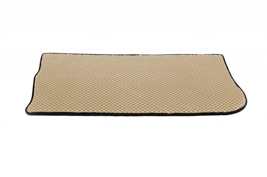 Trunk mat (EVA, beige) for Volkswagen Sharan 1995-2010 - Reelken Auto