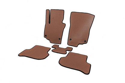 EVA Floor Mats (Brown) for Volkswagen Golf Plus 2004-2014 - image 2