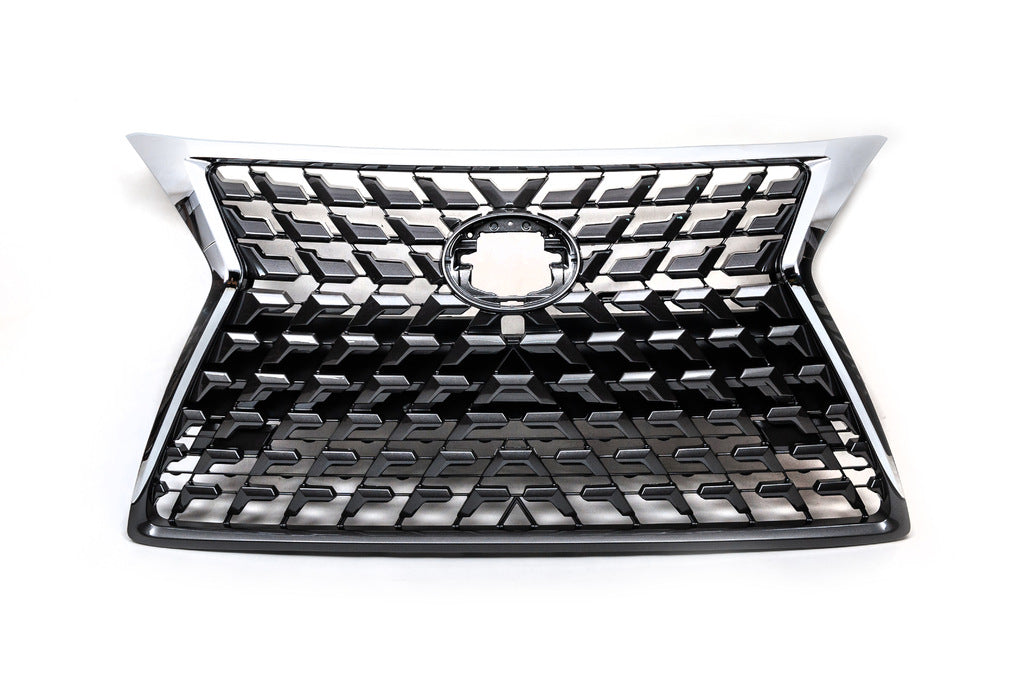 Front grille with reinforcement 2013-2023 (2021 design) for Lexus GX460 2009-2023 - image 1
