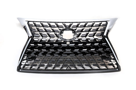 Front grille with reinforcement 2013-2023 (2021 design) for Lexus GX460 2009-2023 - image 1