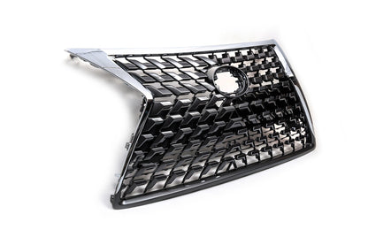 Front grille with reinforcement 2013-2023 (2021 design) for Lexus GX460 2009-2023 - image 3