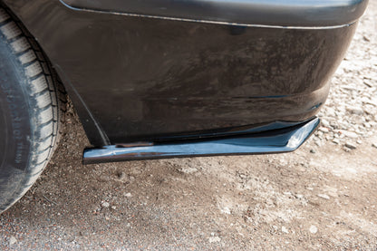 Flap Rear Bumper Cover DPT (ABS) (2pcs) (Gloss Black) for Volkswagen Caddy 2004-2010 - image 2