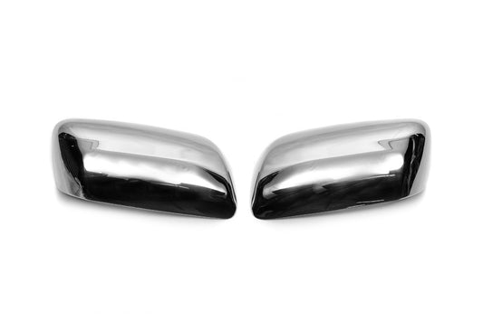 Mirror Covers (2 pcs, Stainless Steel) for Kia Venga 2010-2019 - image 2