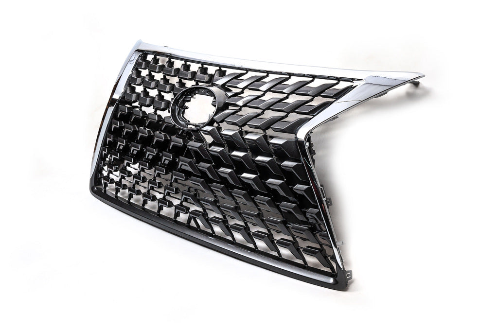 Front grille with reinforcement 2013-2023 (2021 design) for Lexus GX460 2009-2023 - image 4