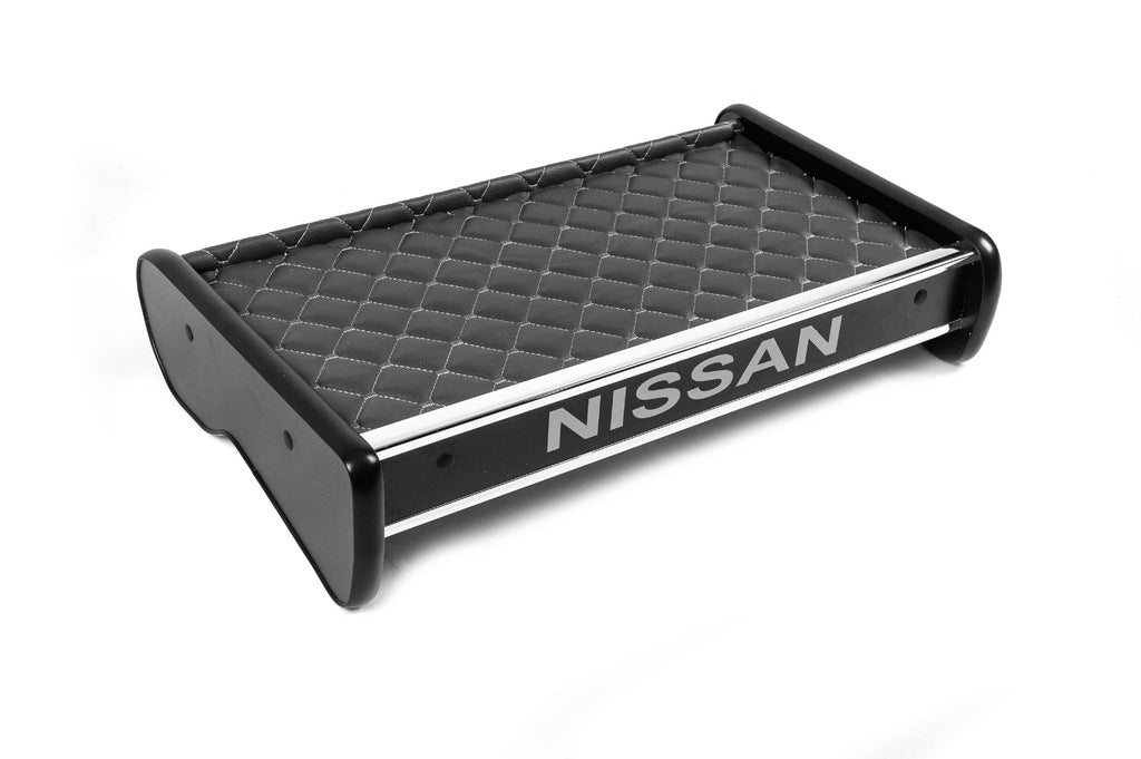 Dashboard Shelf (2001-2010, Gray with Gray Stitching) for Nissan Primastar 2002-2014 - image 3