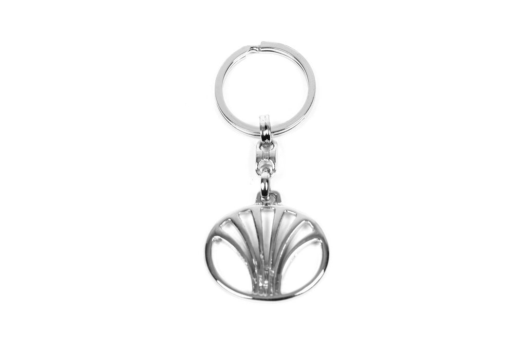 Metal keychain with Daewoo logo for Daewoo - image 1