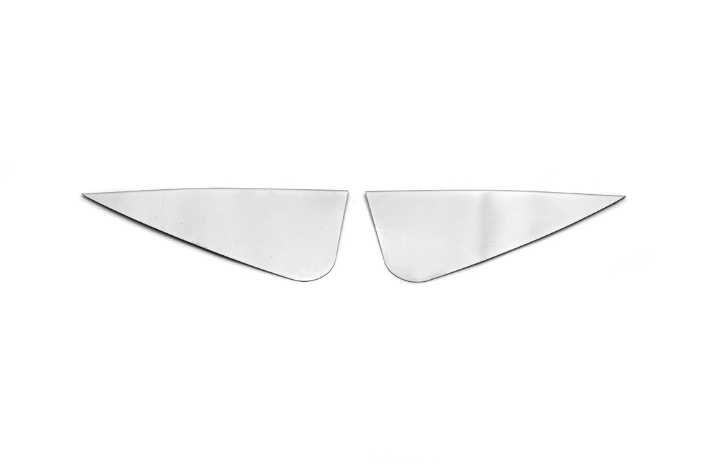 Wind deflector cover (2 pcs, stainless steel) for Daihatsu Terios 2006-2017 - image 7