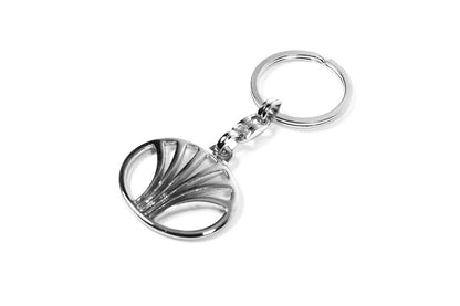 Metal keychain with Daewoo logo for Daewoo - image 2