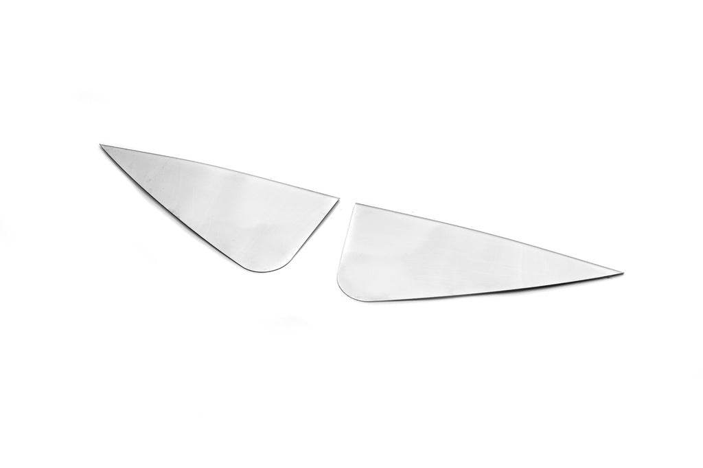 overlay vetrovichok (2 pcs, stainless steel) for Daihatsu Terios 2006↗ - Reelken Auto