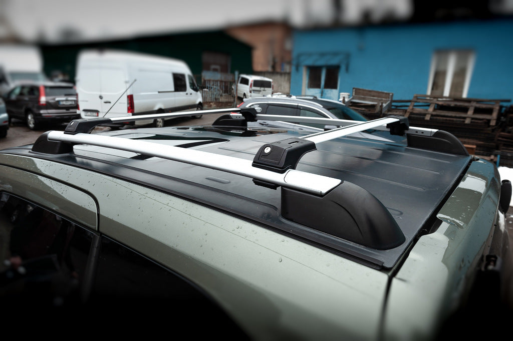 Lockable roof bars for roof rails Skybar V1 (set of 2) for Peugeot Partner Tepee 2008-2018 - image 3