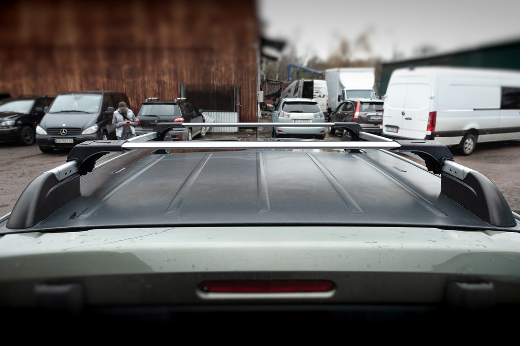Crossed on turnkey Skybar V1 rails (2 pcs.) for Peugeot Partner Tepee 2008-2018 - image 4
