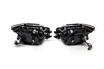 Front lights in the design of 2021-2023 years (2 pcs., FullLed) for Lexus GX460 - Reelken Auto