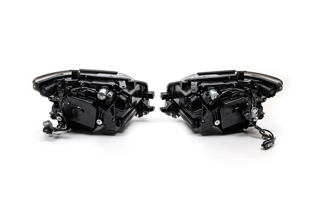 Front headlights in 2021-2023 design (2 pcs, Full LED, with AFS) for Lexus GX460 2009-2023 - image 7