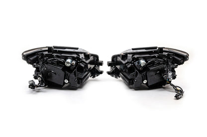 Front headlights in 2021-2023 design (2 pcs, Full LED, with AFS) for Lexus GX460 2009-2023 - image 7