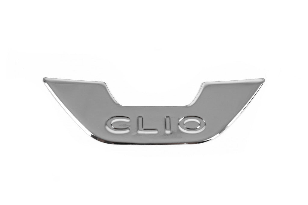 Carmos front emblem outline (stainless steel) for Renault Clio IV 2012-2019 - image 1
