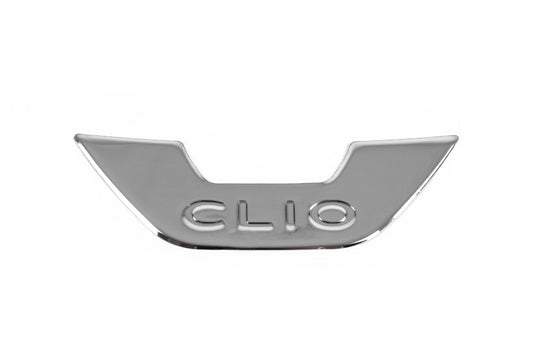 Carmos front emblem outline (stainless steel) for Renault Clio IV 2012-2019 - image 1