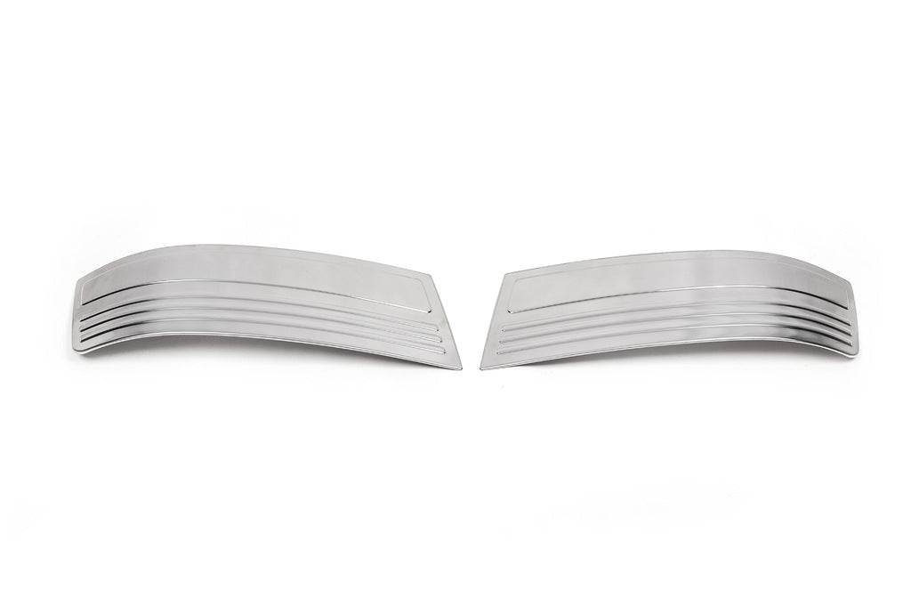 Corners on the front bumper (2 pieces, stainless steel) for Volkswagen T5 2010-2015 - Reelken Auto
