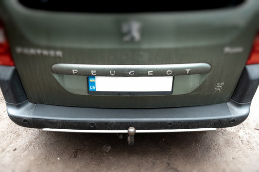 Rear Bumper Cover ABS (Plastic) for Peugeot Partner Tepee 2008-2018 - image 2