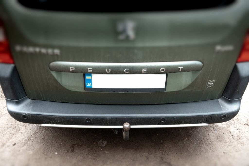 The trim on the rear bumper ABS (Plast.) for Citroen Berlingo 2008-2018 - Reelken Auto