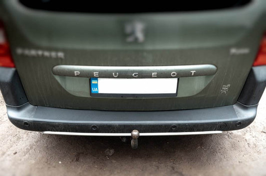 The trim on the rear bumper ABS (Plast.) for Citroen Berlingo 2008-2018 - Reelken Auto