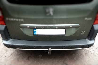 Rear Bumper Cover ABS (Plastic) for Peugeot Partner Tepee 2008-2018 - image 2