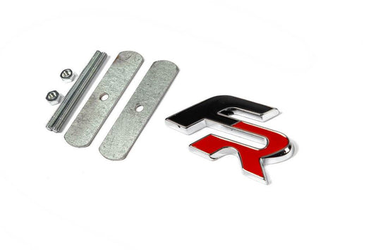Metal nameplate on the FR grill for Seat - Reelken Auto